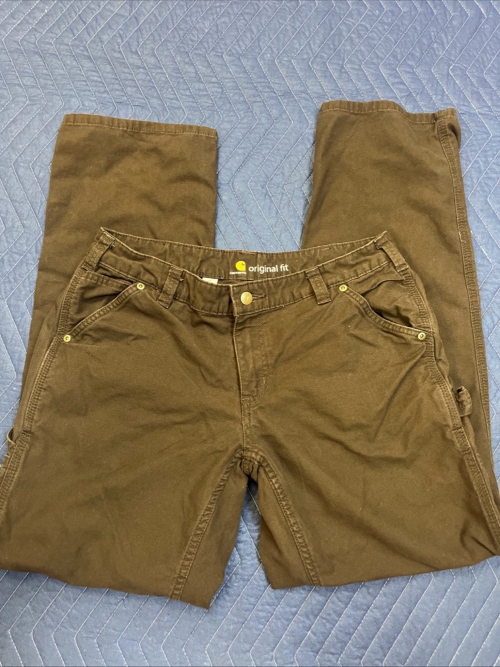 Carhartt Original Fit Cargo Pants in Brown